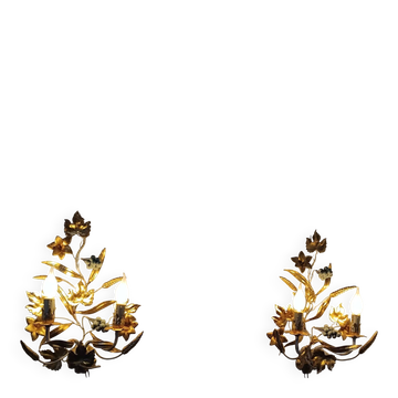 Pair of wall lights from the 60s/70s.