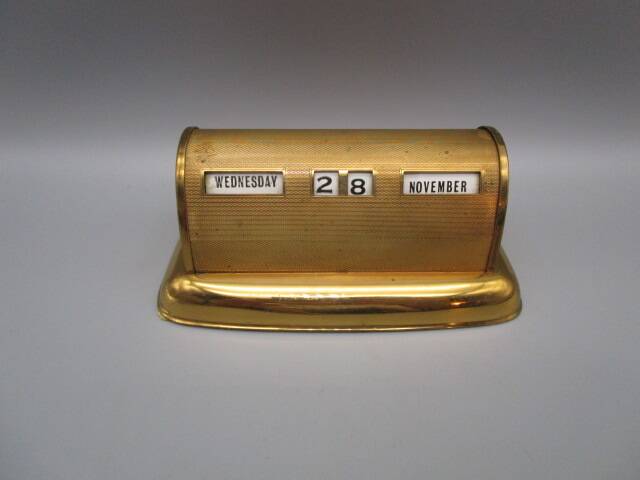 Vintage 50's Perpetual Desk Calendar