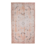 6x10 Vintage Salmon & Beige Classic Vintage Rug, 175x304Cm