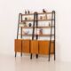 Mid-century free standing two-part wall unit by Brantorps, Sweden, 1960s