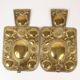 Pair of large baroque-style brass wall sconces, Swedish mid-century