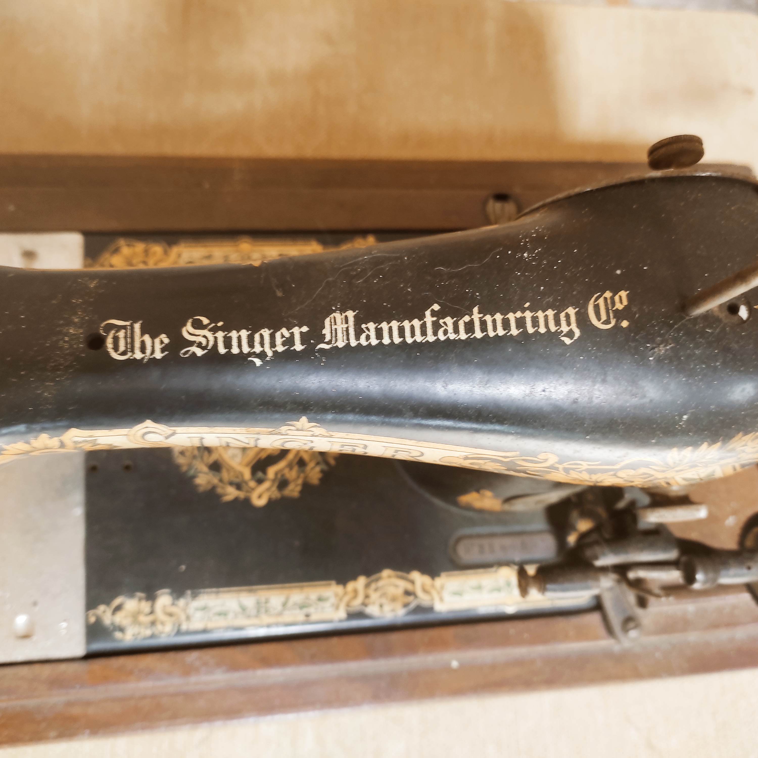 Singer hand sewing machine