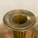 Pair of Louis XVI candlesticks in gilded bronze