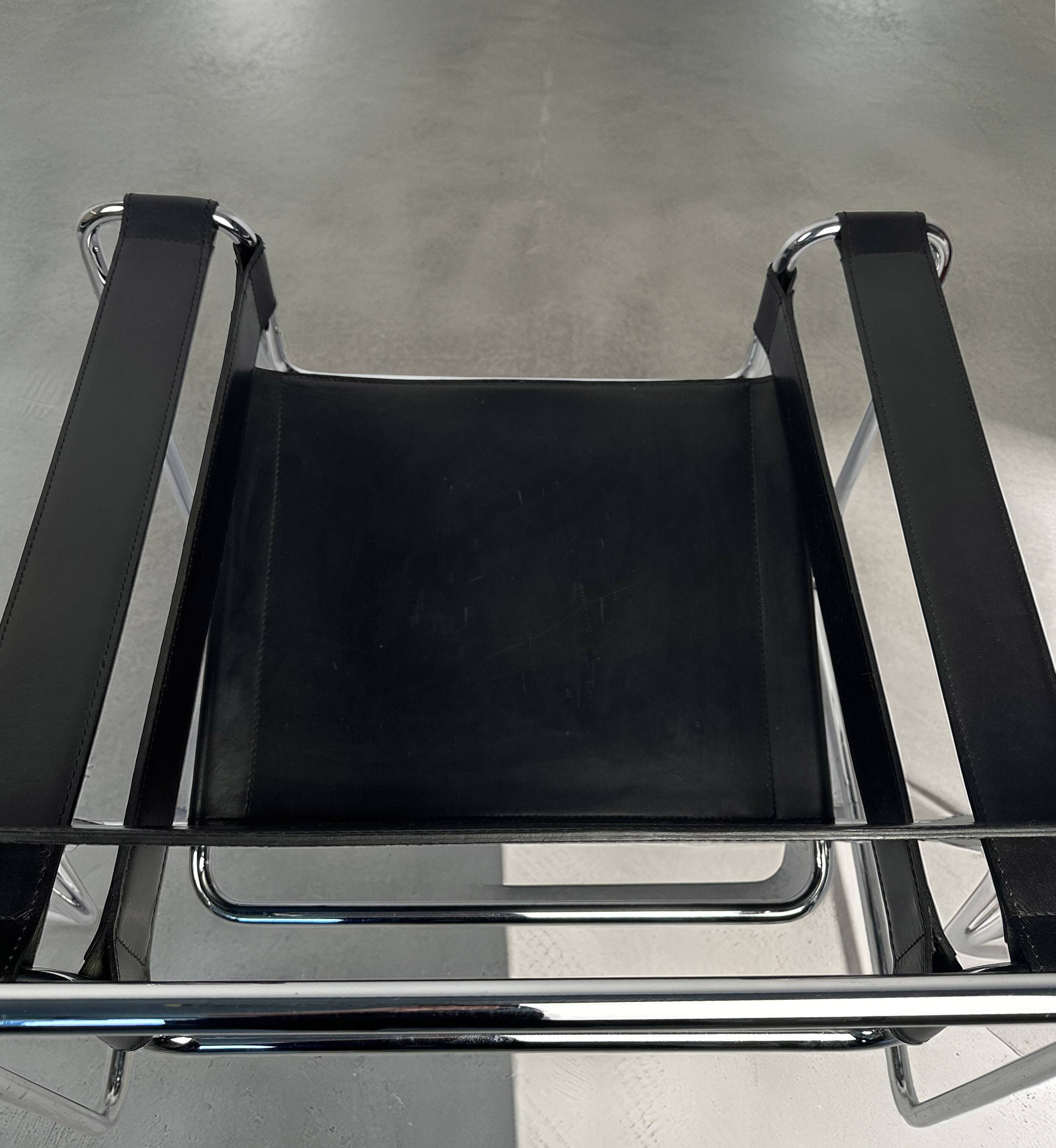 Vintage Wassily chair pair by Marcel Breuer