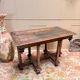 TABLE RENAISSANCE EN CROIX DE LORRAINE EN NOYER XVIII EME SIÈCLE