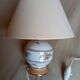 Lampe chevet pied en porcelaine