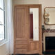 Armoire Parisienne en chêne brut 