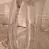 Decanter and wine glasses