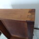 Old pair bedside table style Louis XVI mahogany marble