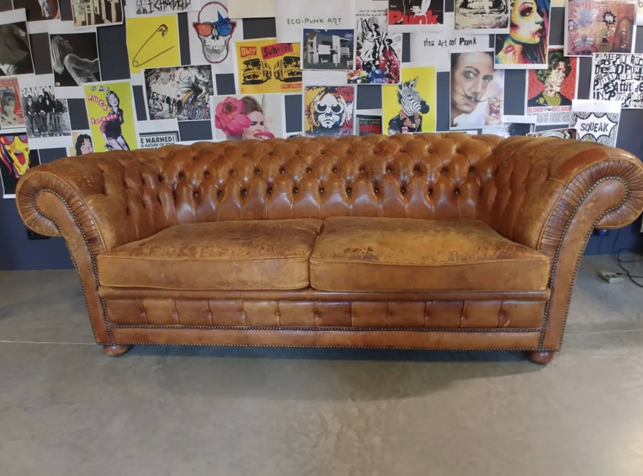3-seater Chesterfield Sofa