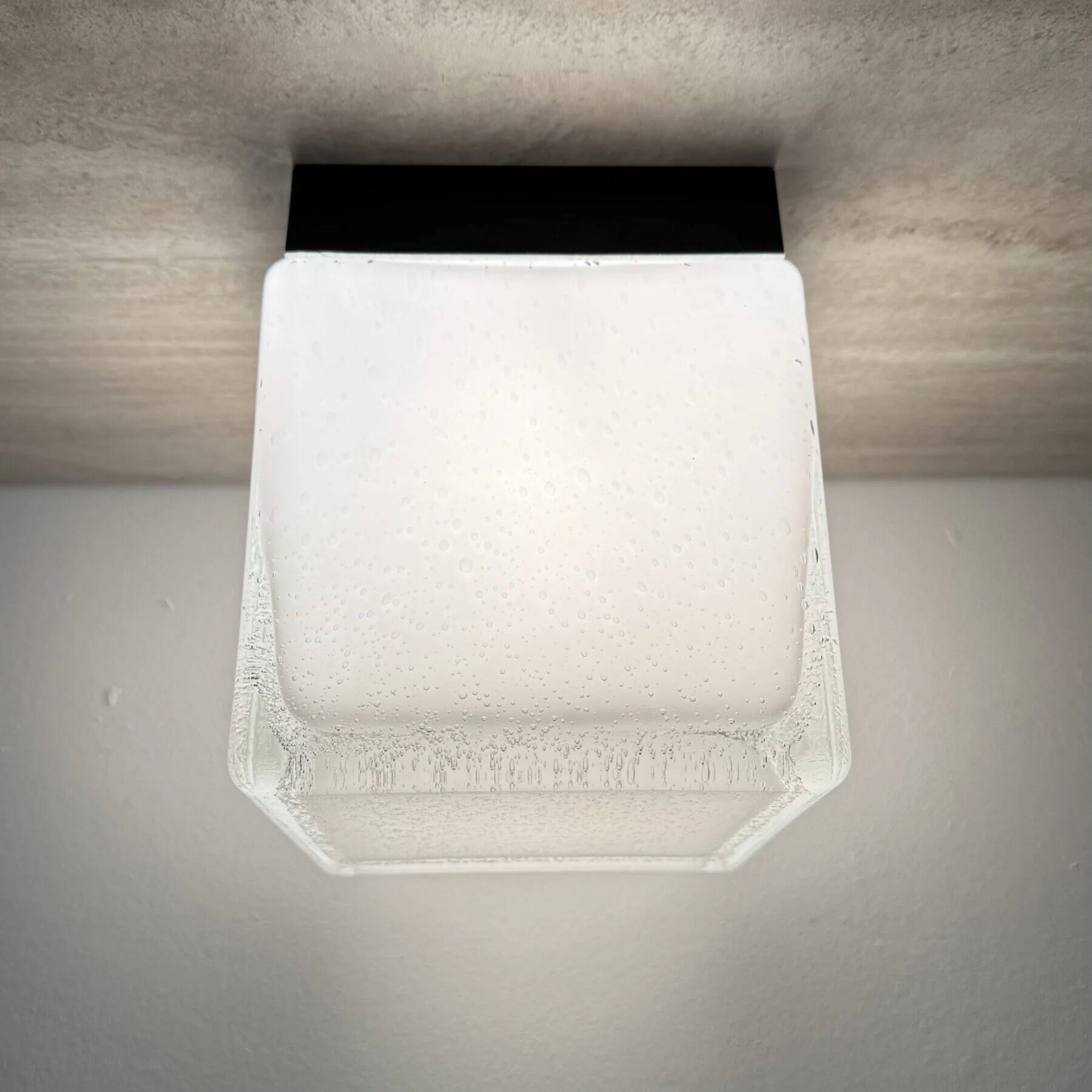 Mid-century Bega ceiling lamp flush mount, 1970s