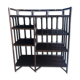 Bamboo rattan shelf