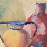 Painting on canvas by Roger Vieille 1982