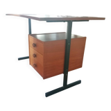 Scrivania vintage in teak, Italia, anni '70