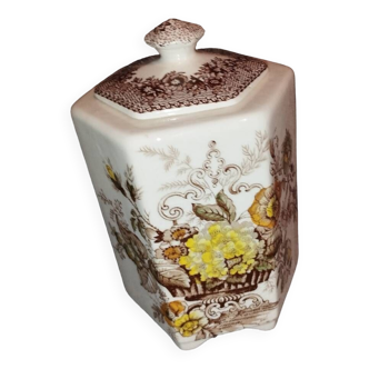 Vintage porcelain Mason's tea caddy