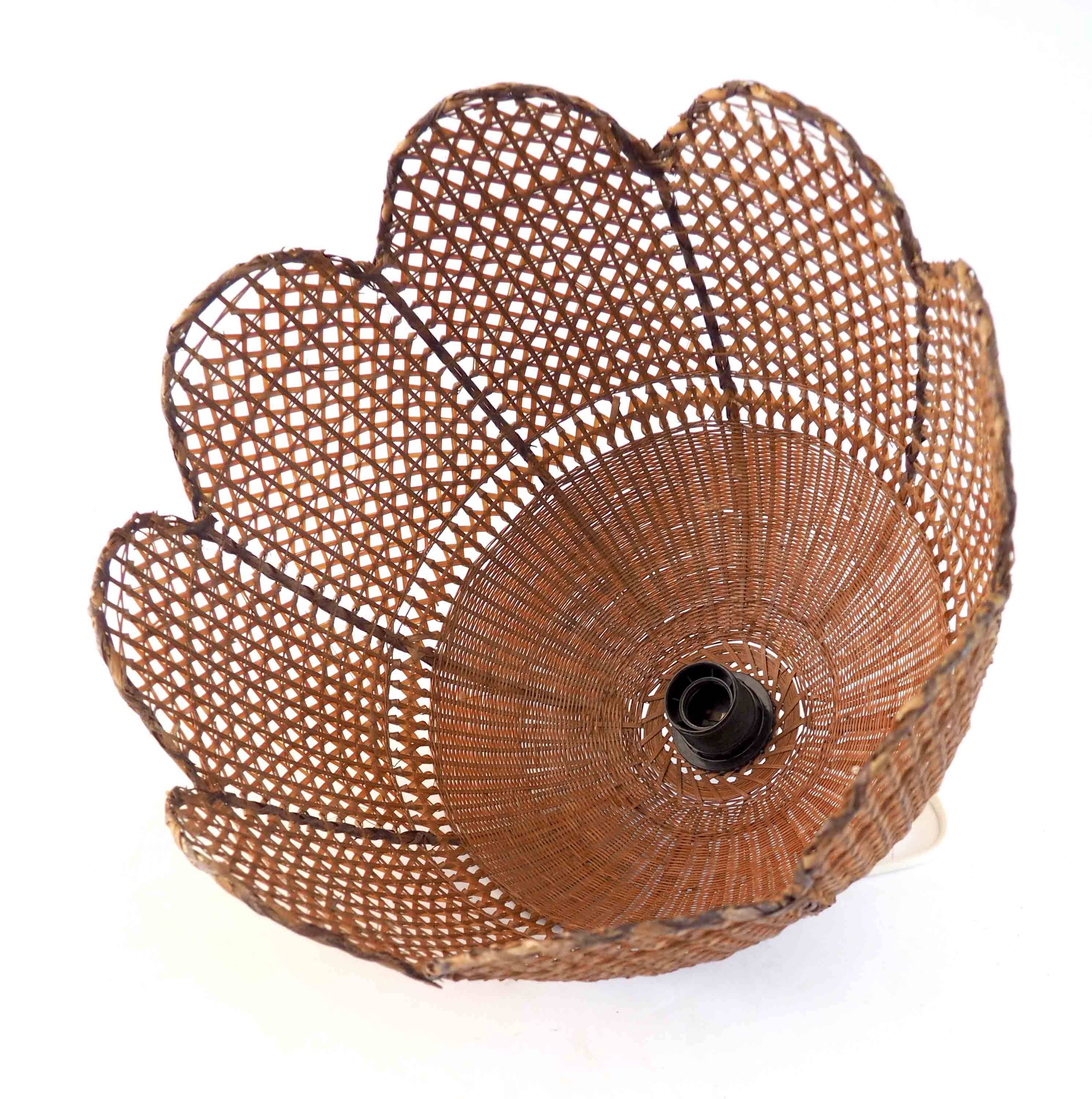 Large cane pendant light