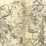 Antique map of Africa, Mauritius. Bourbon (Reunion) circa 1882, Blackie and Sons, Londn=on