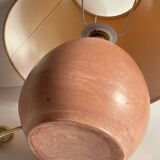 Vintage handmade terracotta lamp