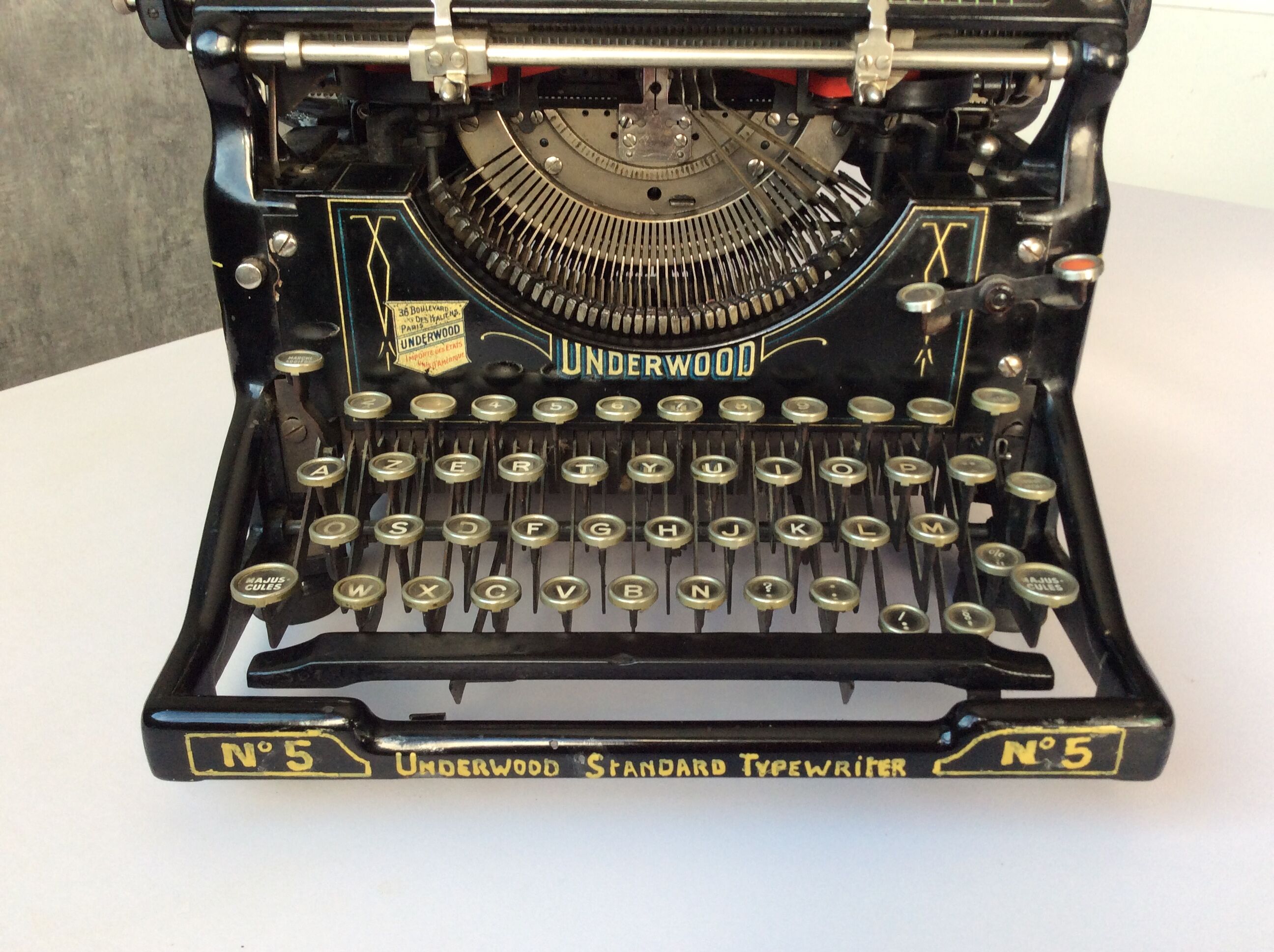 Old Underwood Typewriter