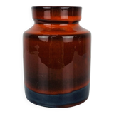 Orange ceramic vase by Frick Keramik, Switzerland, 1960s