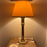XL lamp in bronze and brass