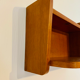 Vintage 1960s light wood wall exterior