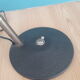 Lampe cocotte noire vintage