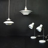 Paire de lampes de bureau Belid, années 1970