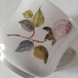 Large breakfast cup Gien floral decoration