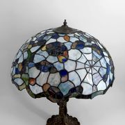 Important Art Nouveau table lamp – Tiffany style, circa 1980