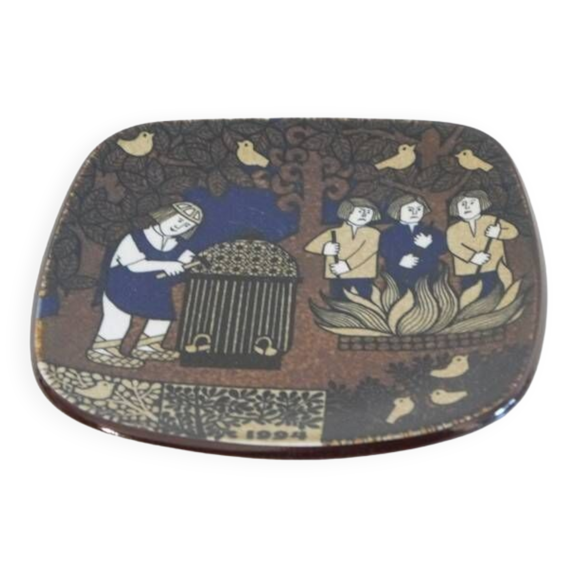 Finnish decorative plate from Arabia