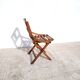 Chaise enfant pliante bois 1940