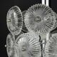 Vintage crystal chandelier Dandelion, Italy, 1960s