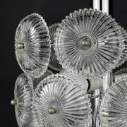 Vintage crystal chandelier Dandelion, Italy, 1960s