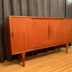 Danish highboard by Henning Kjaernulf for Bruno Hansen, 1960s