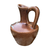 Pitcher in ceramic and tin from Savoy