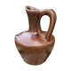 Pitcher in ceramic and tin from Savoy