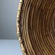 Rattan and brass centrepiece, Italy, 1970s
