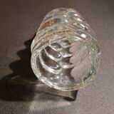 Heavy vintage glass vase