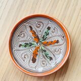 Romanian handicraft ceramic plate