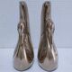Pair of vintage stylized brass bird bookends