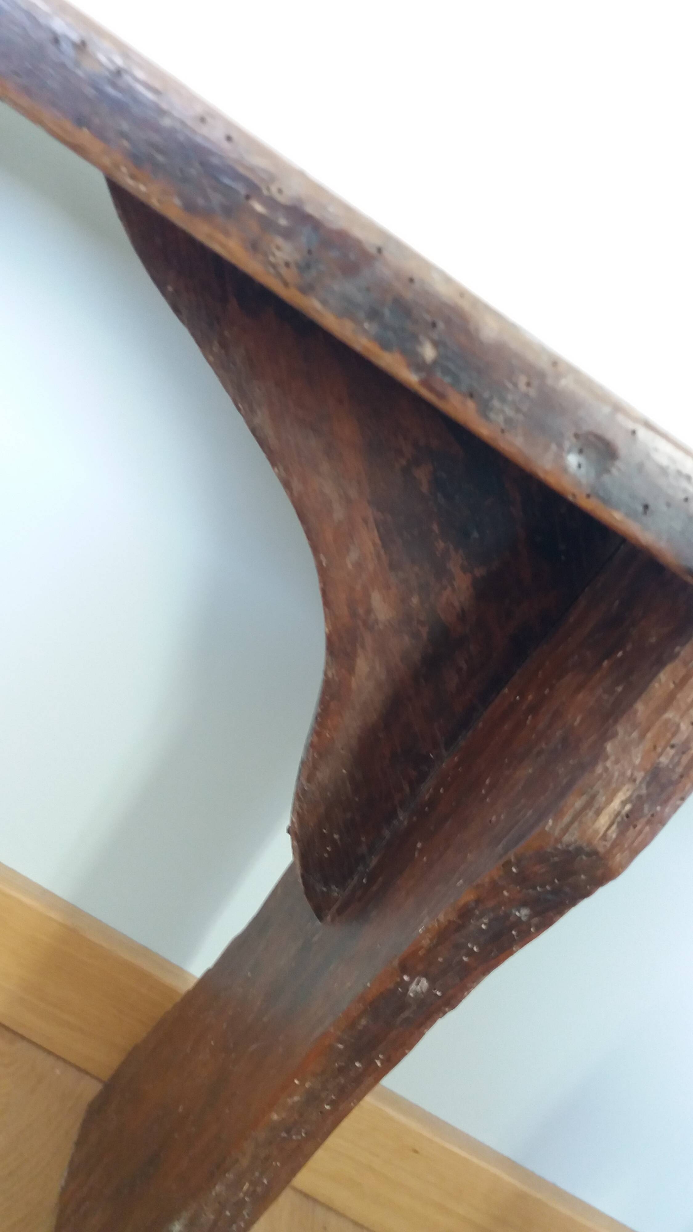 Farm or church bench