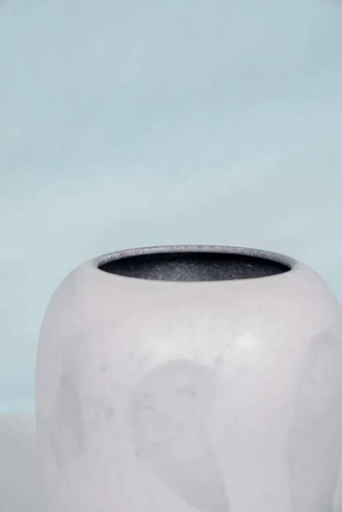 Vase W-Germany natural earth tones, vintage flower vase