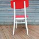 Lot de 4 chaise et une table vintage , années 70