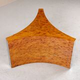 Coffee table in elm burl