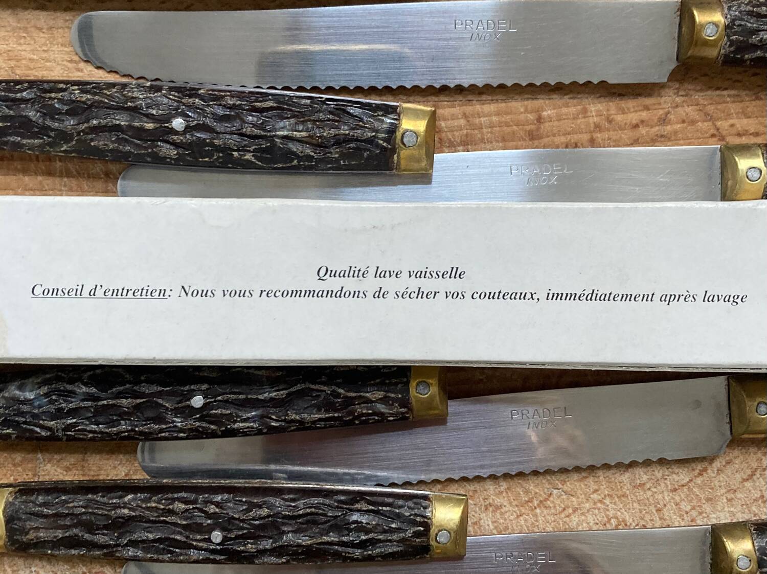 Set of 10 Pradel Laguîole knives