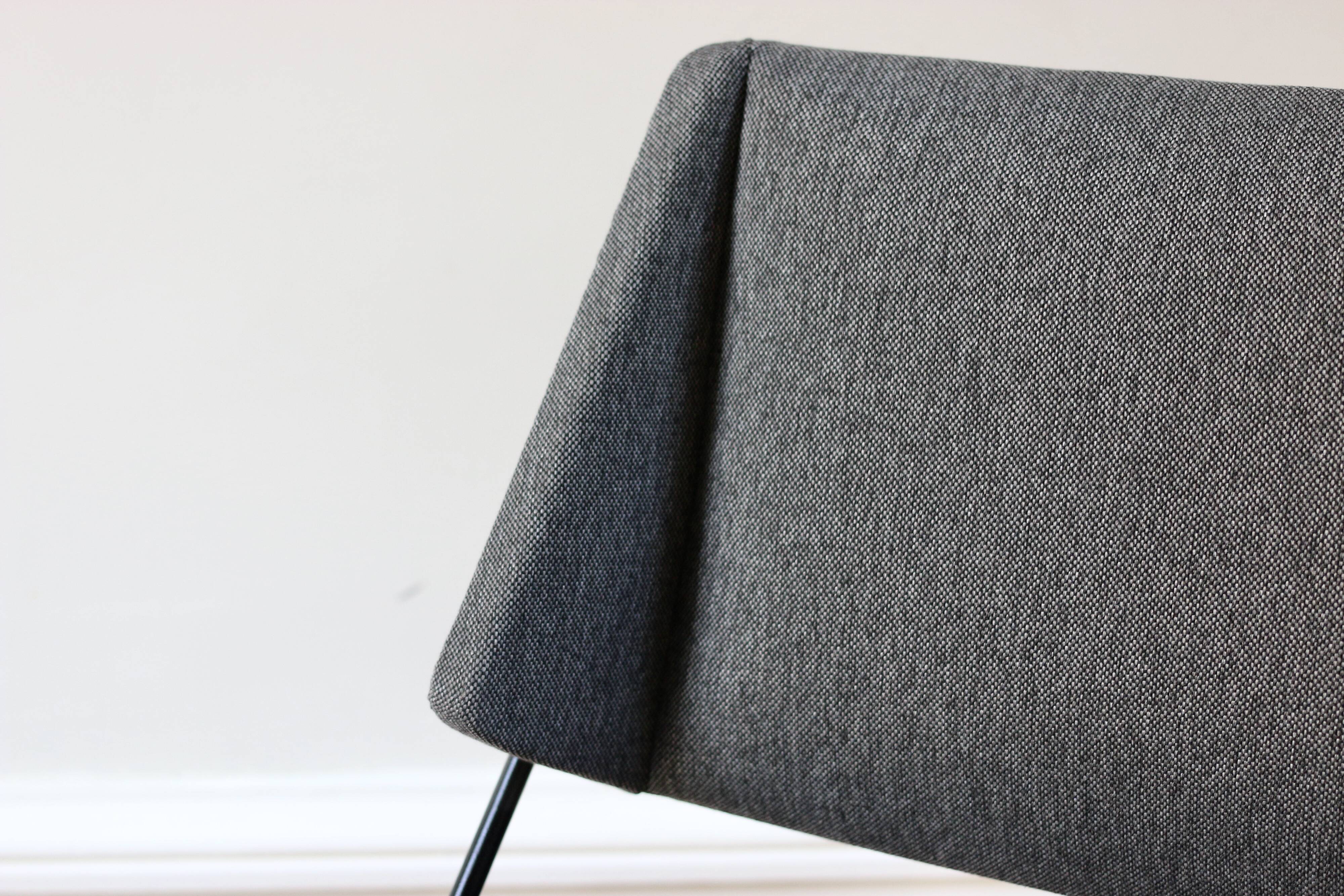Series of 6 vintage modernist chairs Raphael Raffel, 1950s