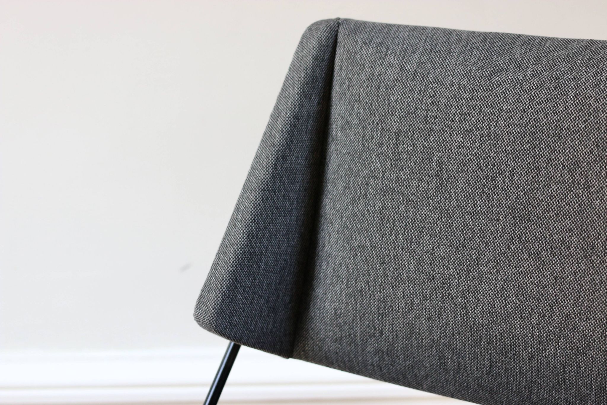 Series of 6 vintage modernist chairs Raphael Raffel, 1950s