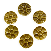 Assiettes à huîtres Gien