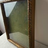 Wooden and glass wall display case